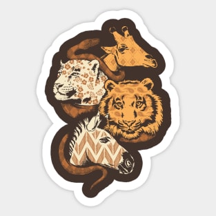 Animal Prints Sticker